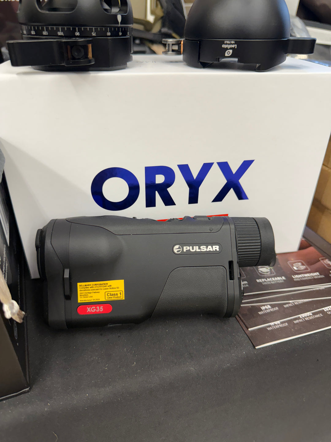 PULSAR ORYX 640 WITH LRF THERMAL SCANNER SHOP DISPLAY DEMO