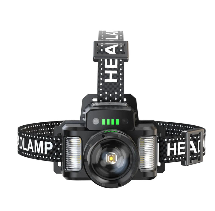 Super 5000M Long Shot 30W Headlamp LED Head Flashlight Torch 18650 Rechargeable Fishing Head Lamp Light High Power Front Lantern
