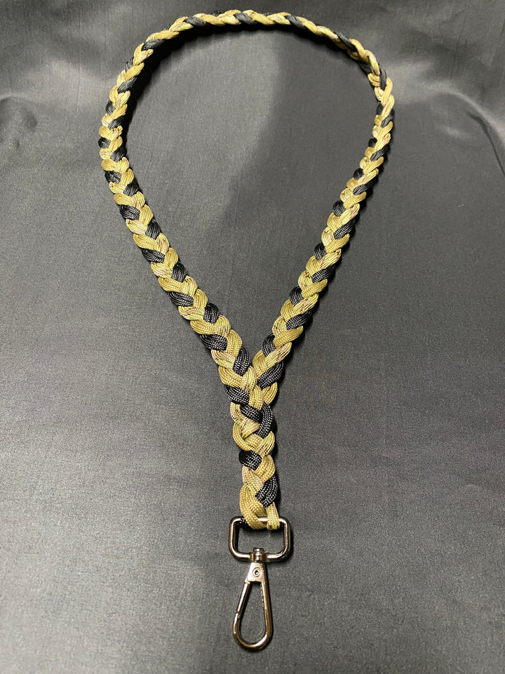 Paracord Braided Lanyard with Heavy Duty Clip