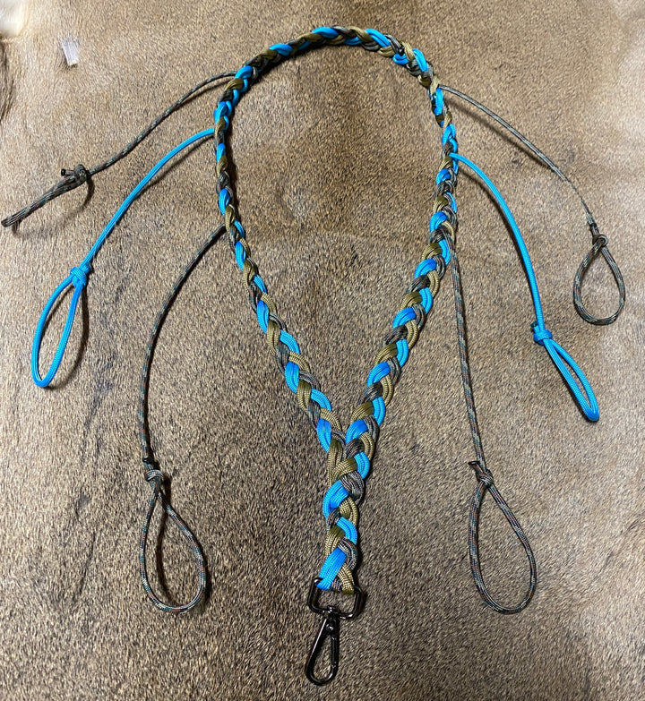 The Hybrid Paracord Lanyard with Clip and Loops