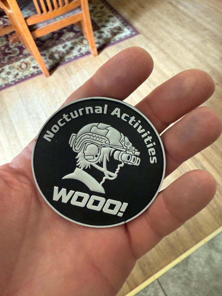 Nocturnal Activities Flair Velcro Patch