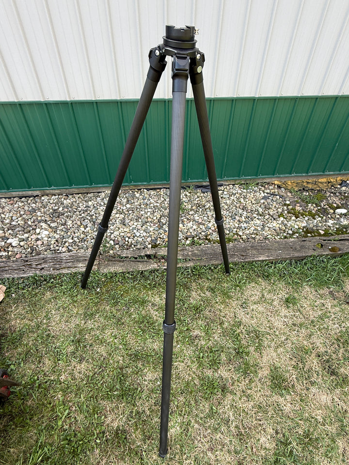 Manbilly 2 Section Inverted Carbon Fiber Tripod with Level Head