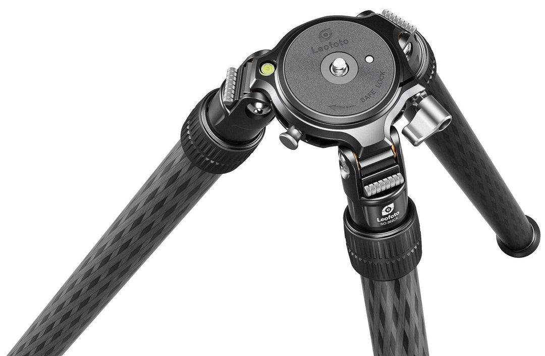 Leofoto SO-362CX Inverted Outdoors Series Carbon Fiber Tripod with 75mm Bowl + Platform - SO-362CX - Tripod Only