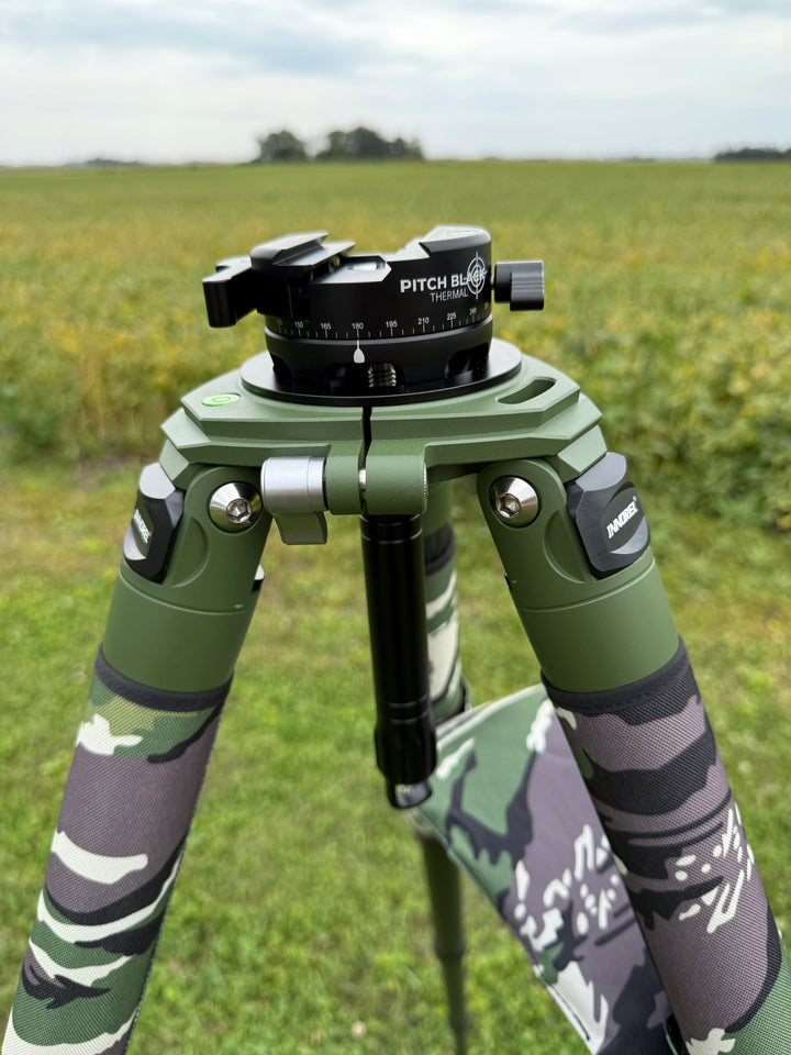 Innorel Carbon Fiber Tripod combo w/Pitch Black Thermal Level Head