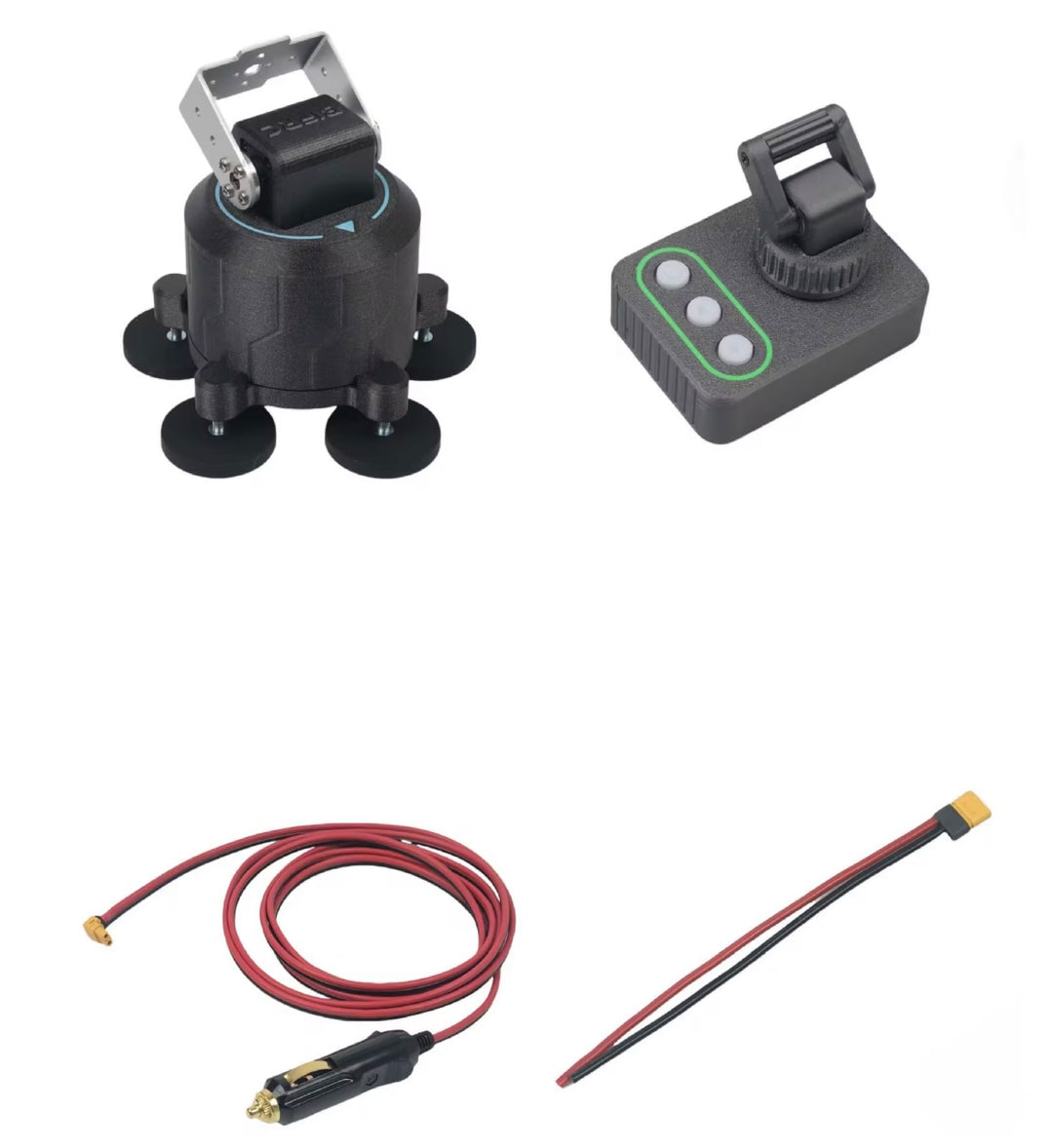 Remote Controlled Vehicle Gimbal Outdoor rated Magnetic mount for Thermal scanners/lights PRE ORDER 2-3 weeks out roughly