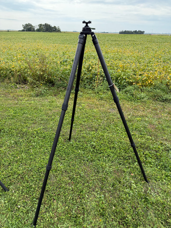 Warrior 3 Section Carbon Fiber Tripod combo w Sunway Foto Hybrid Ball head