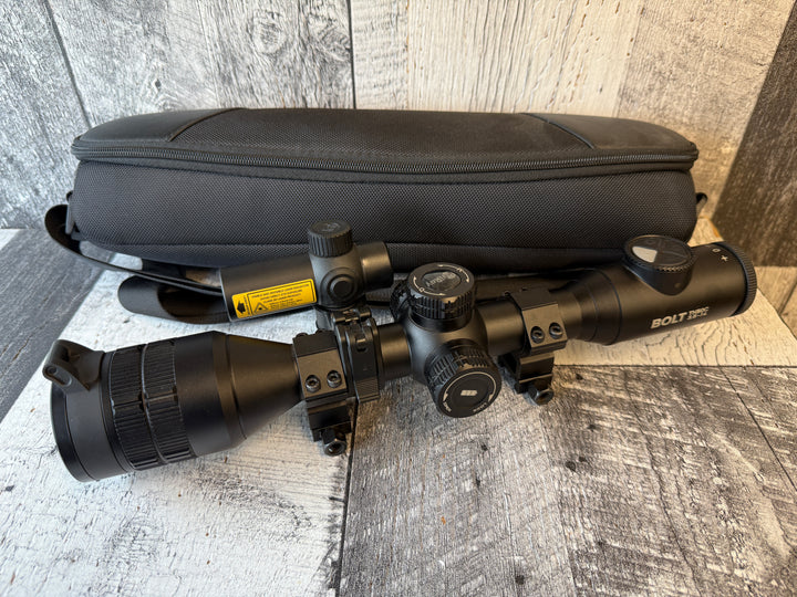 Iray Bolt 50 640 res with Bluetooth lrf pre owned 2 years warranty remaining roughly