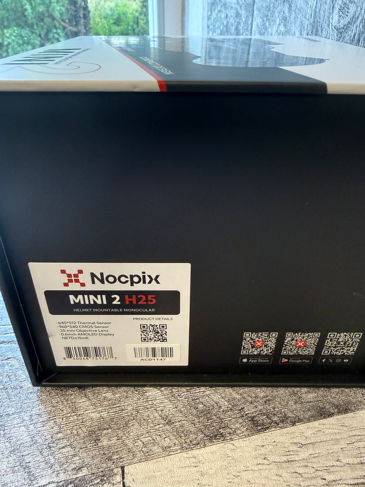 Nocpix Mini 25 640 res Thermal/night vision combo (Shop demo)