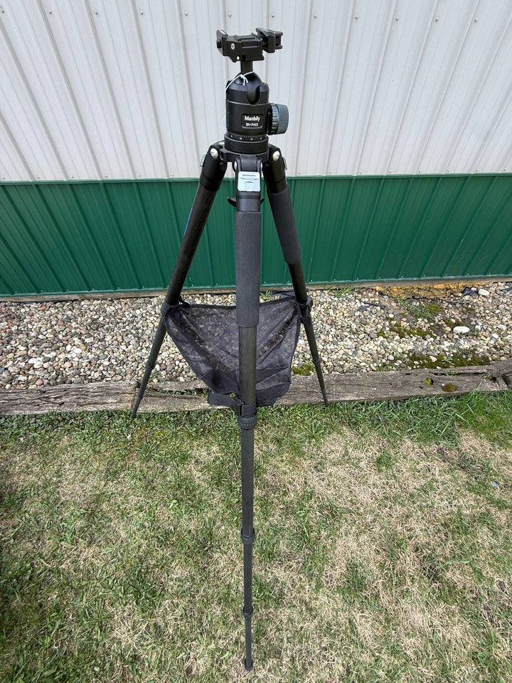 Manbilly 4 Section Carbon Fiber Tripod with Ball head
