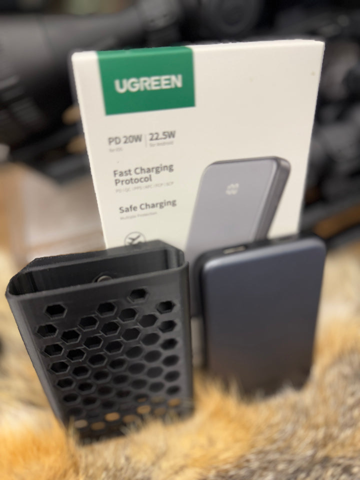 Mlok 10000 mah Battery bank w/Holder