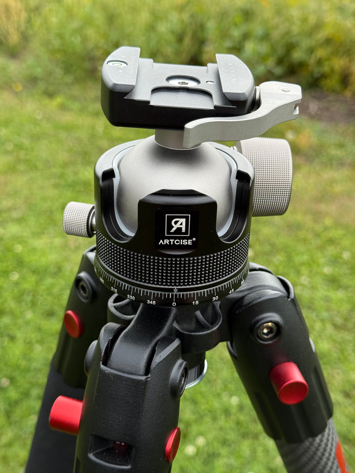 BOG CARBON DEATH GRIP W/Ballhead &QD LEVER