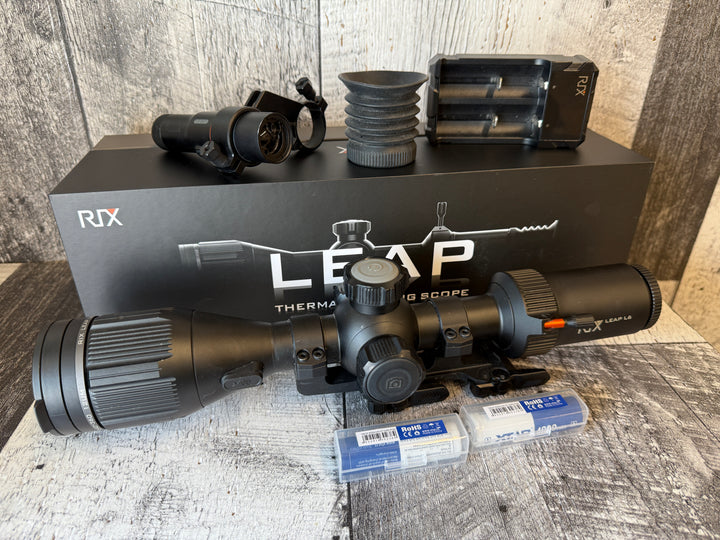 Rix Leap 6 w/bluetooth lrf preowned (1.5 years old, 3.5 years warranty remains)