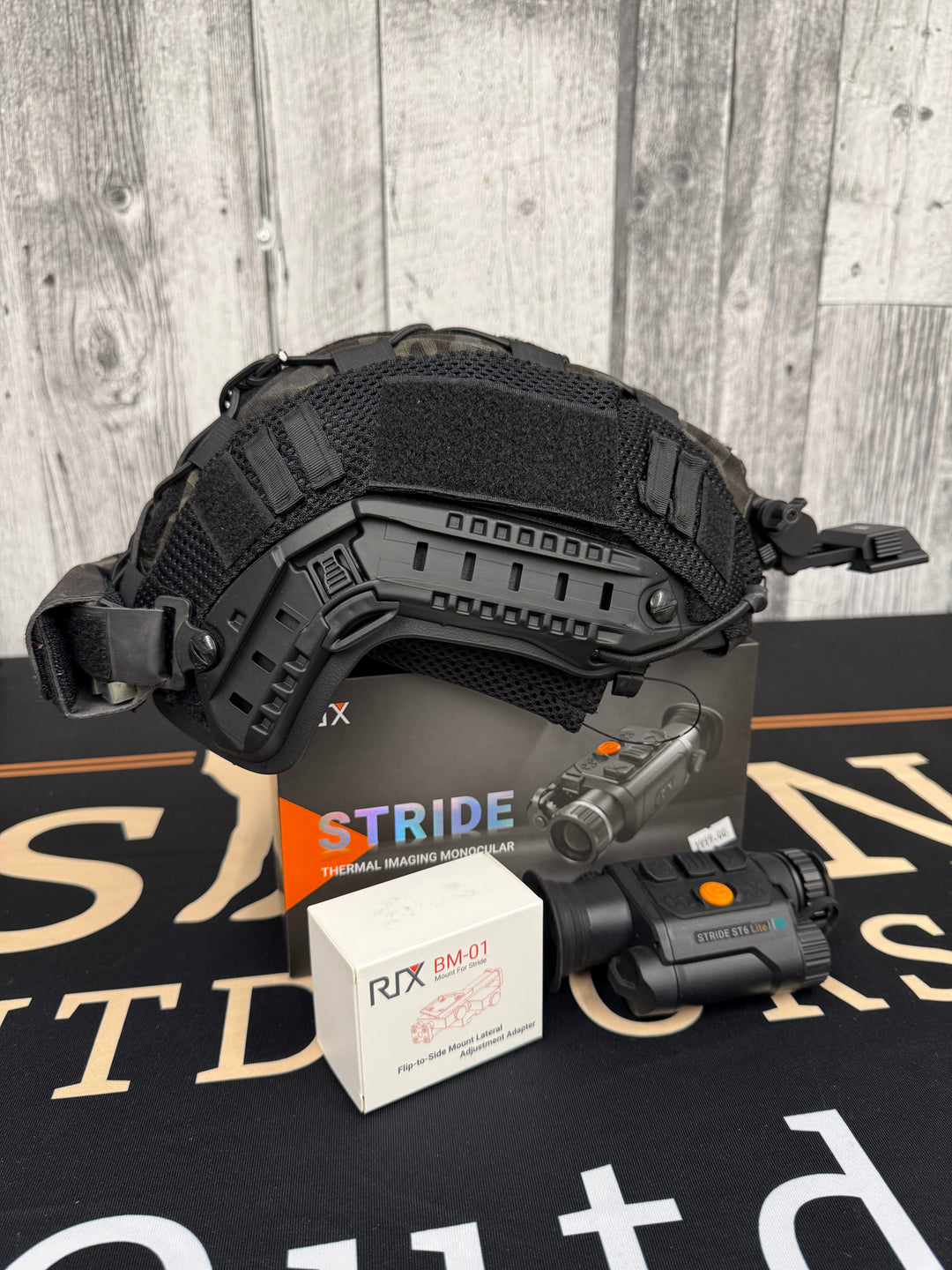 Rix ST6 Lite Helmet Kit complete