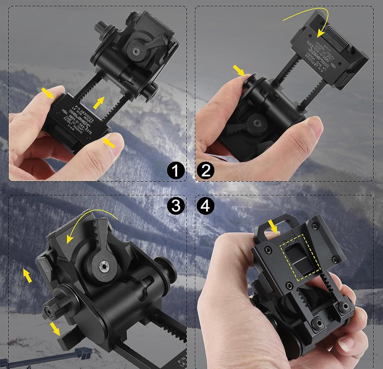 Wilcox G24 Clone Mount – Life is Now Outdoors LLC