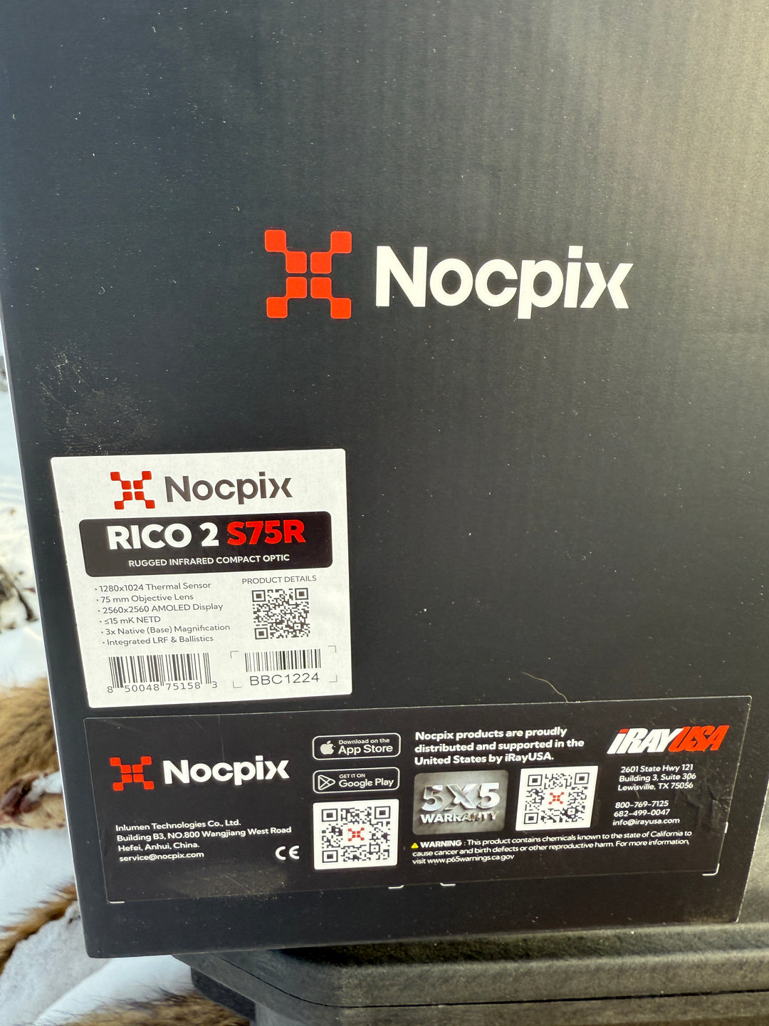 Pre owned Noc Pix Rico 2 S75R