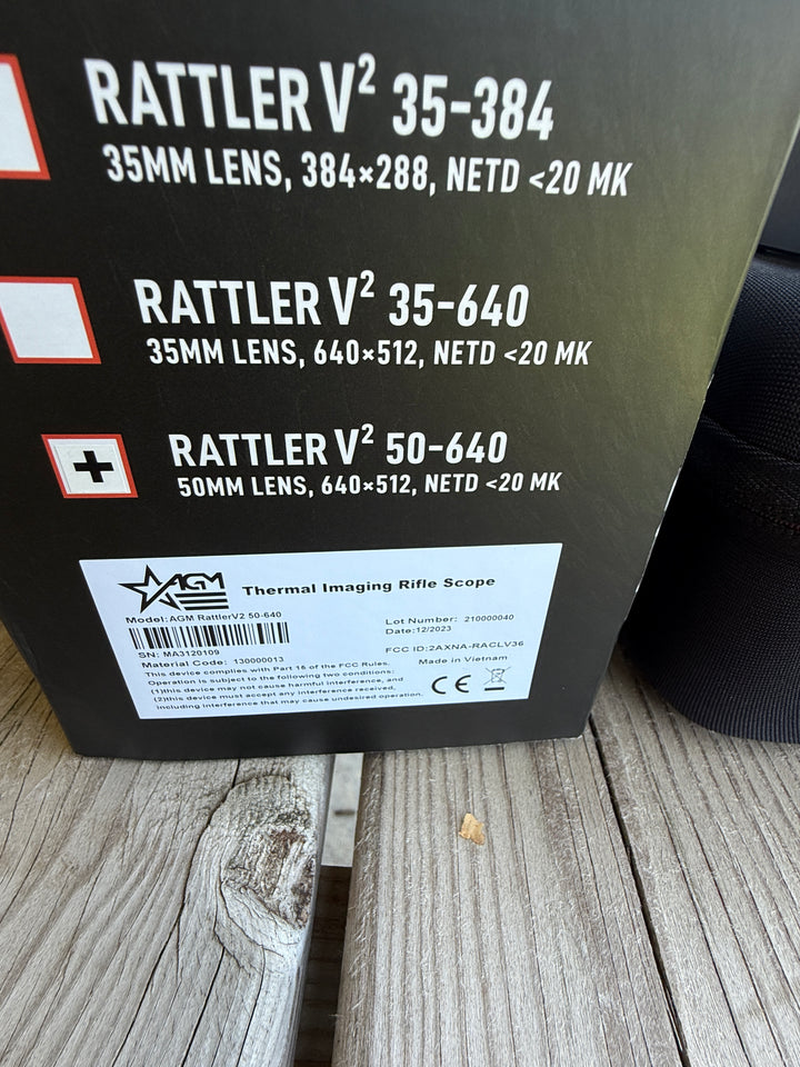 AGM RATTLER V2 TS50 640 pre owned