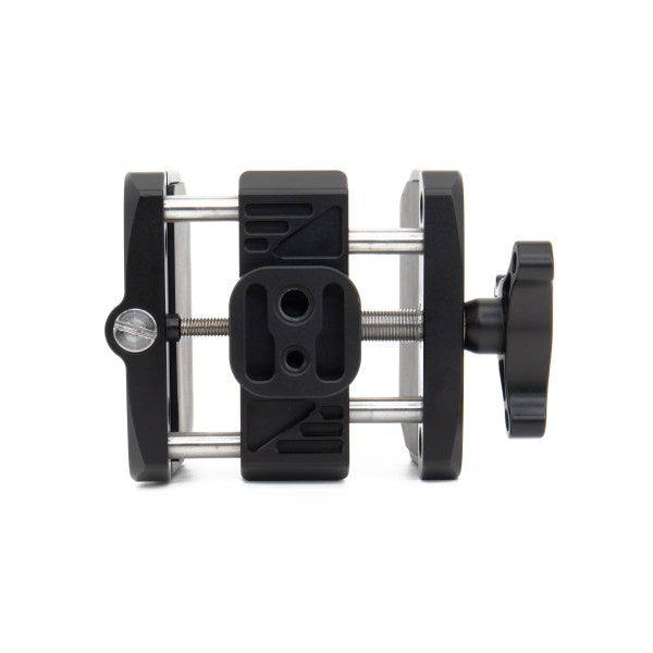 The Hero Billet Aluminum Clamp  To Securely Attach Accessories To Your Favorite Tripod