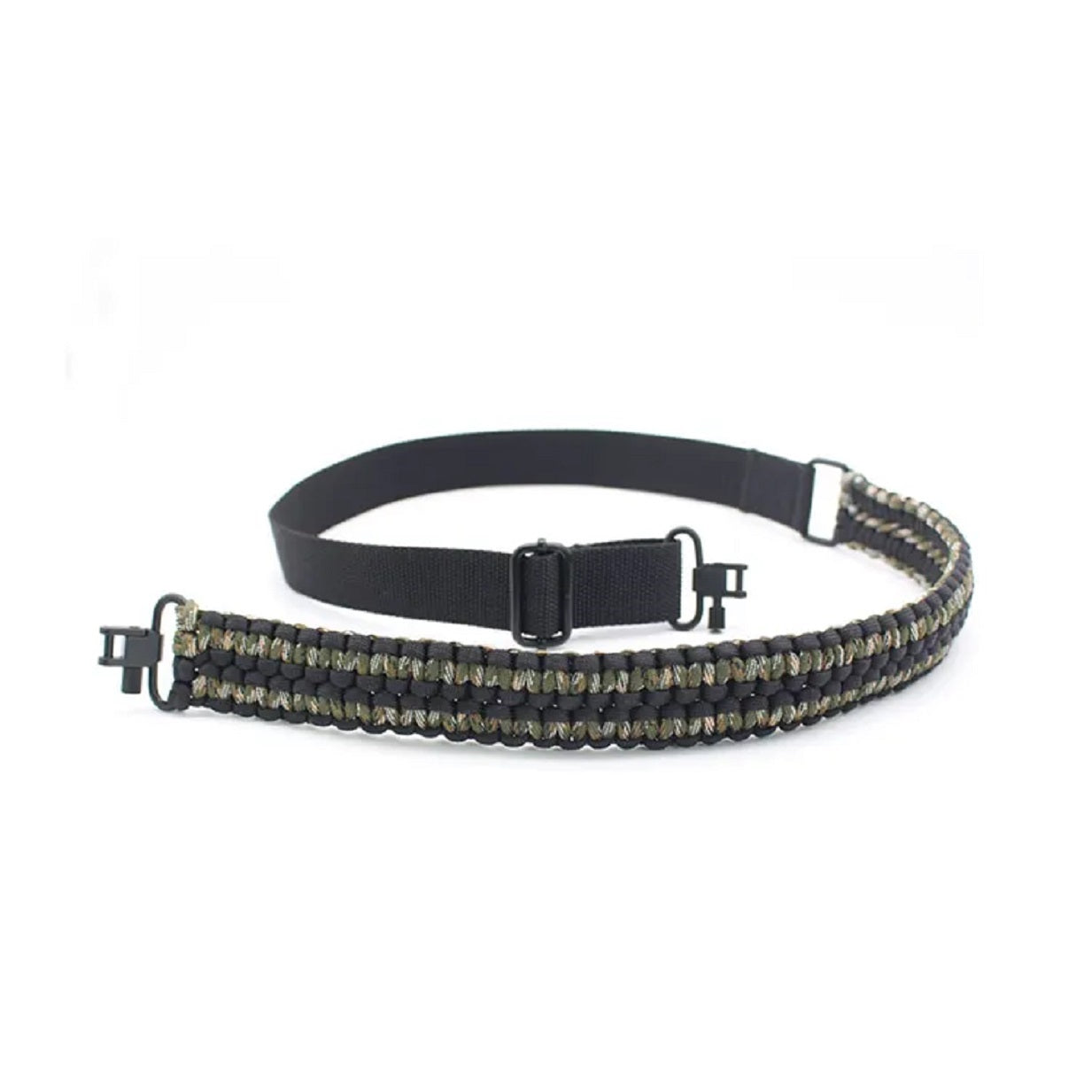 Paracord Rifle Sling - Goldenrod / Desert Camo - Comfortable Shoulder Strap For Hunting & Tactical Use