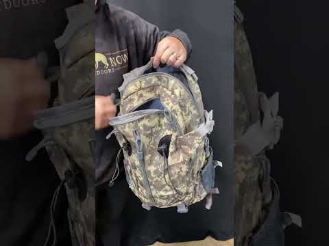 Life is Now Outdoors Camo Waterproof Hunting Backpack 35-56 L